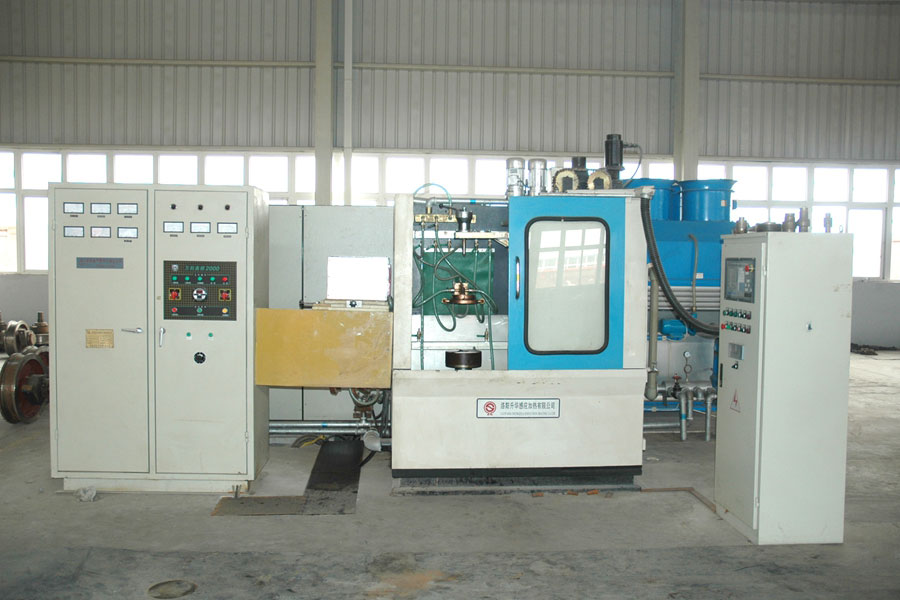 High frequency quenching machine tool