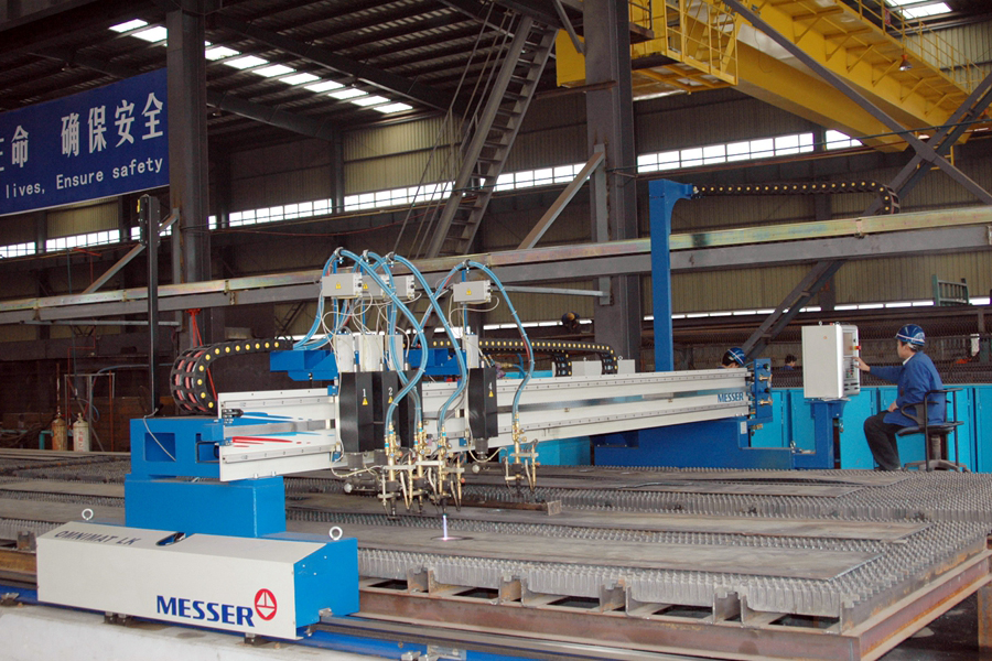 German Messel CNC cutting machine
