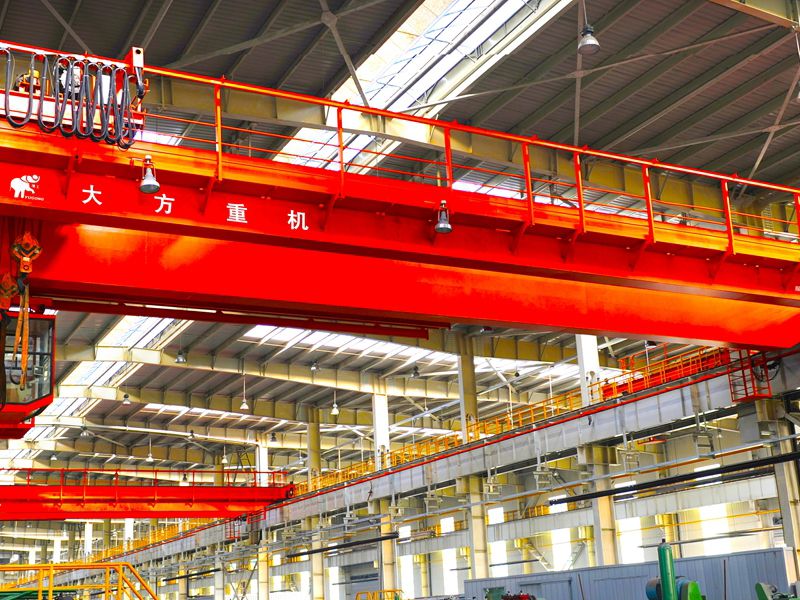 Shigang Group -- QDY75t metallurgical double beam crane