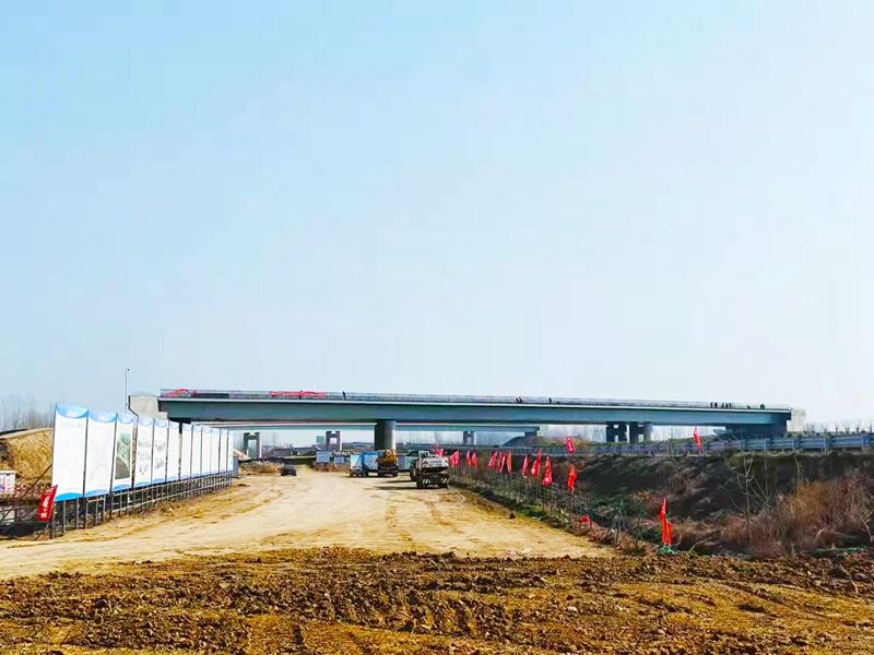 Steel Box Girder Project (844t) of Section 1 of South Extension of Luoshan Henan Hubei Border of China Railway 10th Bureau Anluo Expressway
