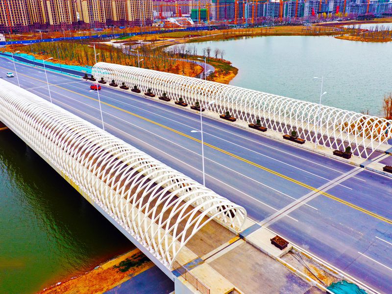 PowerChina Boai road bridge rigid frame fabrication and installation project (400t)