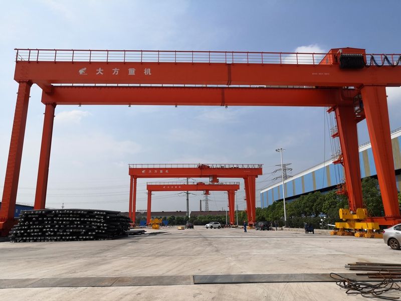 Zhongtian Iron and Steel Group - MG25t double girder electromagnetic gantry crane