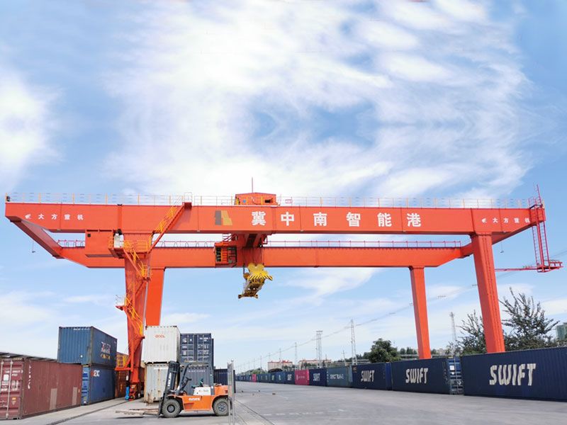 Hebei Yuanpeng logistics - gjm40.5t container gantry crane