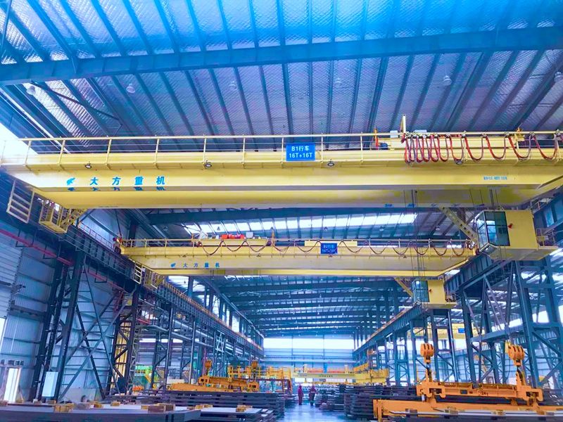 Lianyuan Iron and Steel -- QCL electromagnetic hanging beam crane