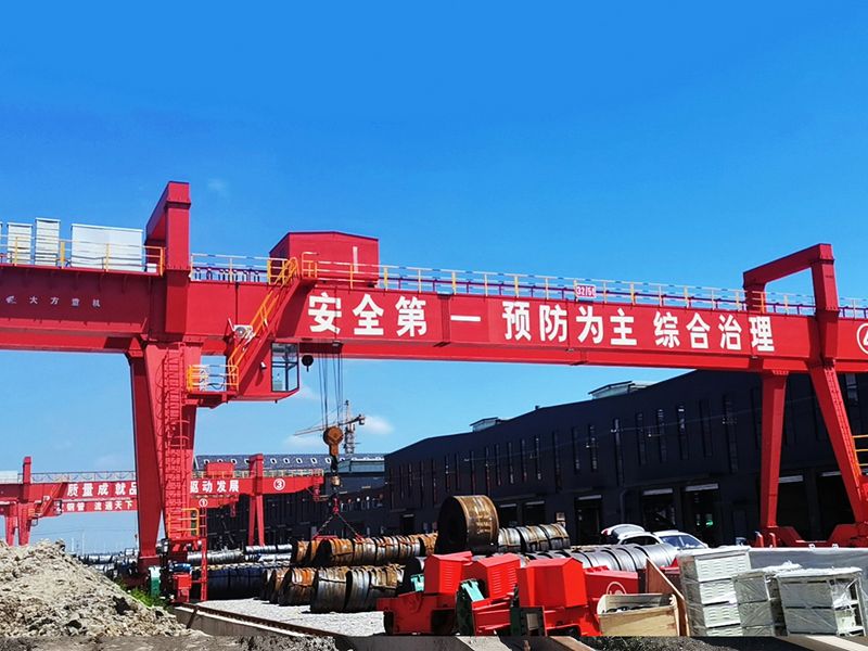 MG double girder gantry crane