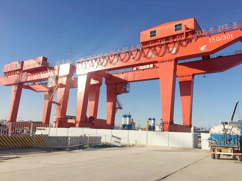 Beijing Urban Construction Corporation - MGD150t shield gantry crane